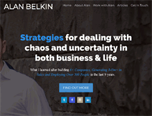 Tablet Screenshot of alanbelkin.com